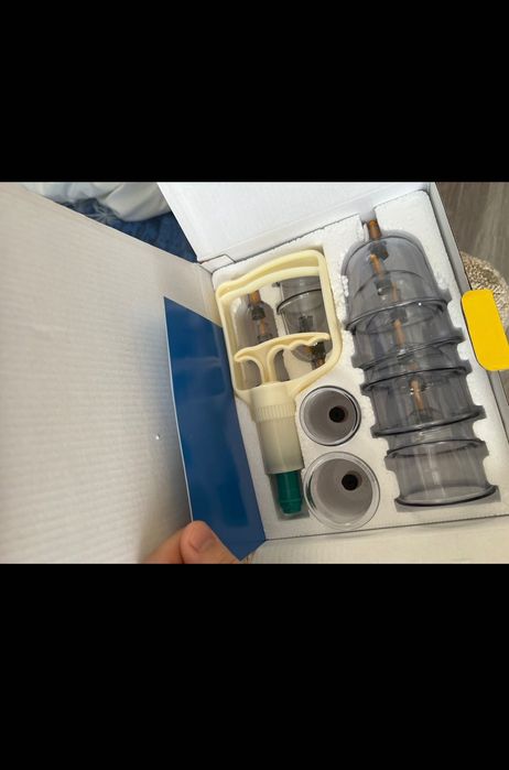 Банки для хиджамы. Набор вакуумных банок для Хиджамы ABC.