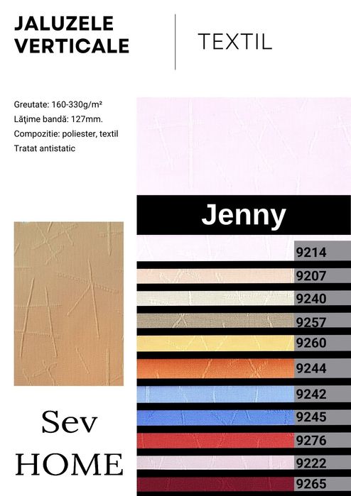 Jaluzele verticale cu montaj București