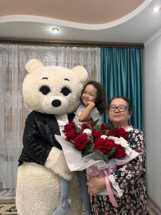 Прокат костюма МИШКИ ТЕДДИ в Уральске!