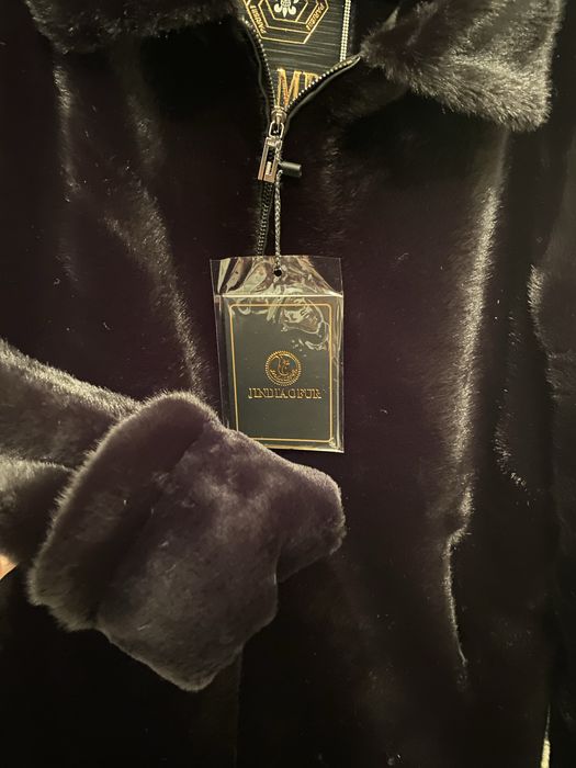 Шуба мужская с мехом