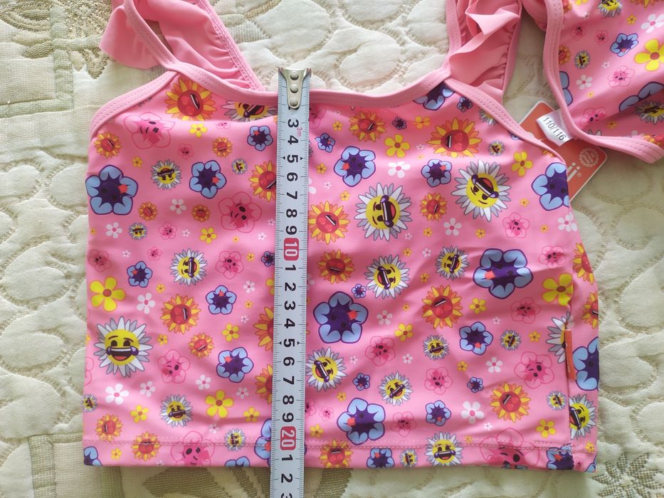 Детски бански за момиче Emoji - нов