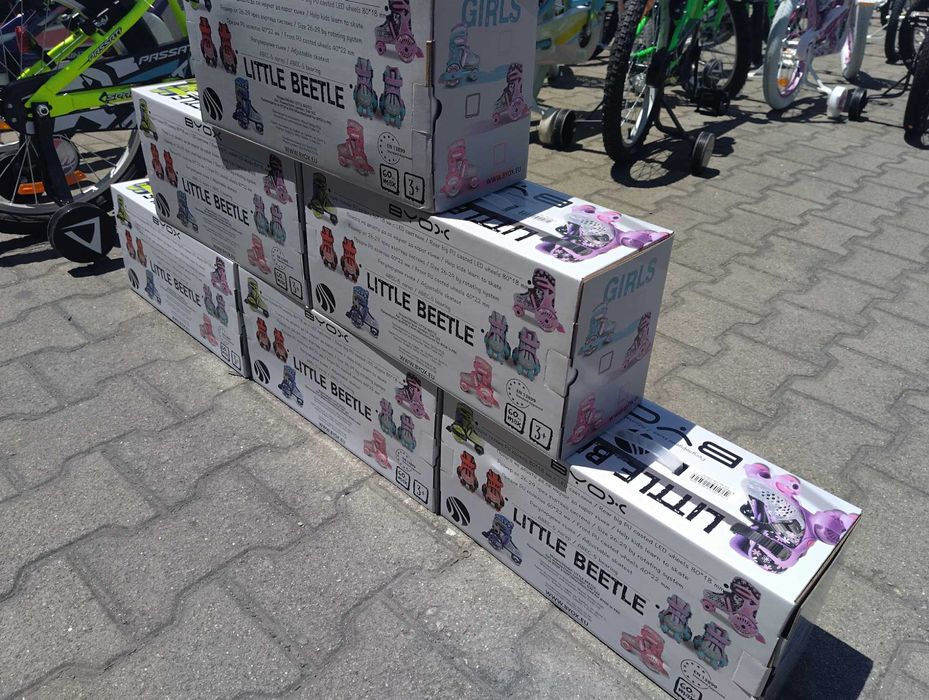 BYOX Детски кънки XS Little Beetle 26-29 Blue Boy