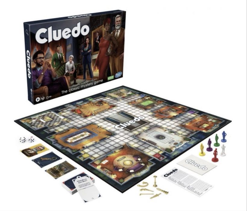 Настолна детективска игра Cluedo Classic (Refresh) - Семейна игра, семейни игри, за цялото семейство, фетска игра, за деца и за възрастни