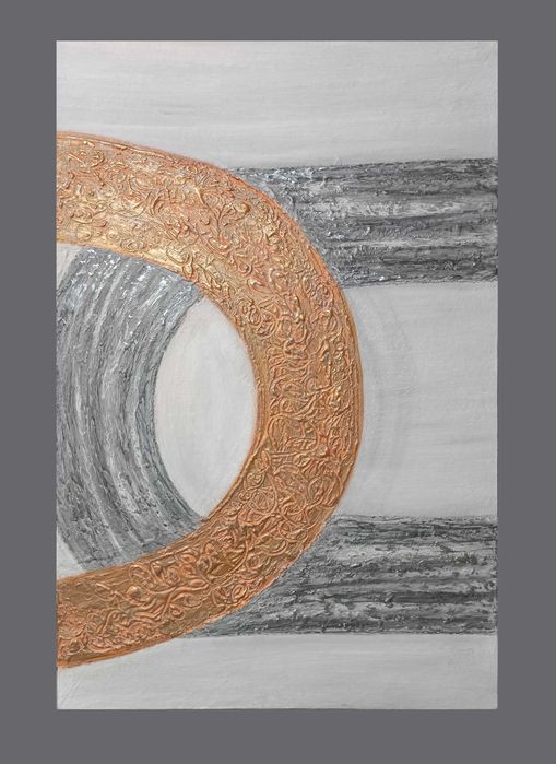 Абстракция, акрил, размер 90х60