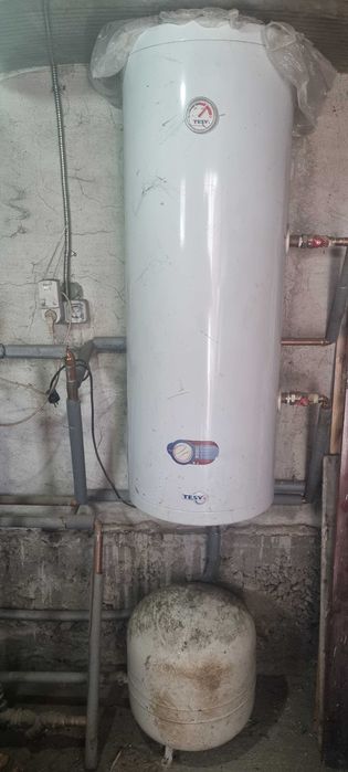 Cazan pe lemne Junkers 25 kW COMPLET + boiler, functional