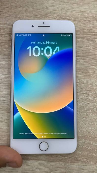 Iphone 8+ kafolati bilan
