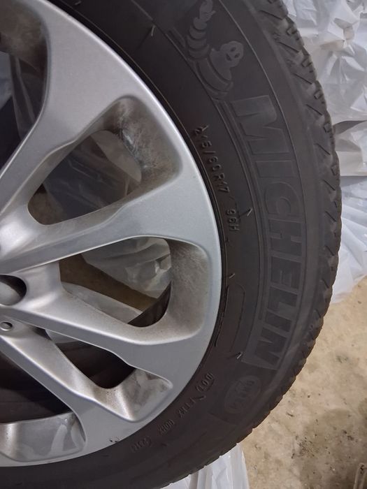 Roți  Originale Mercedes + Anvelope Michelin -  215 / 60 / 17
