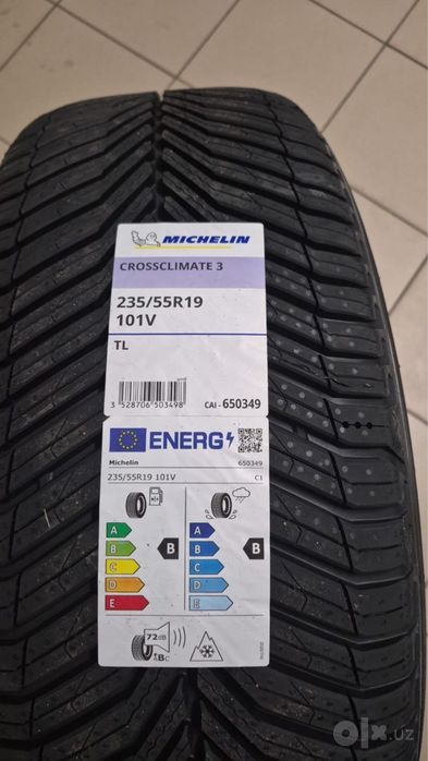 Автошины всесезонные 235/55/19 Michelin CrossClimate 3 в наличии