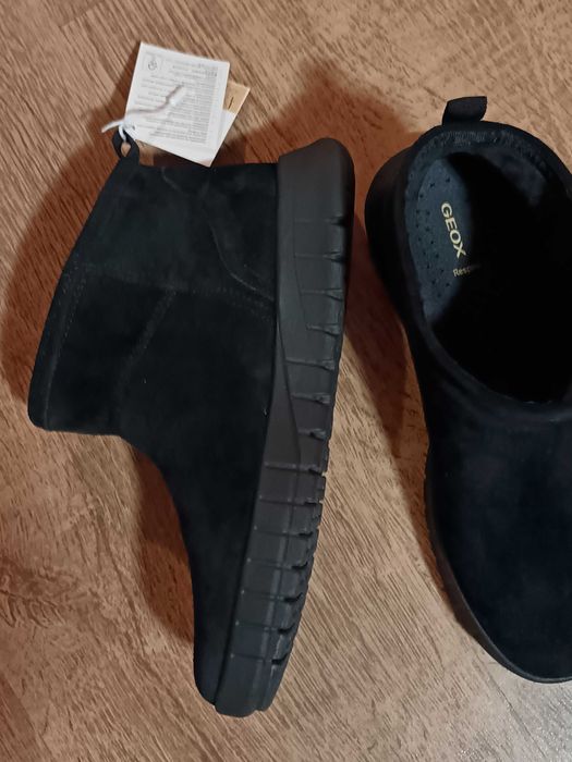GEOX дамски боти, естествен велир. 36 номер