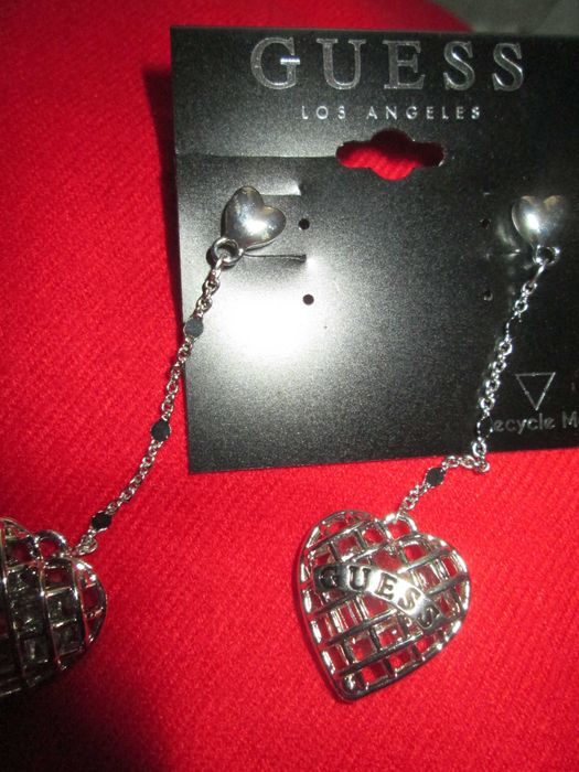 cercei Guess cu inimioara noi
