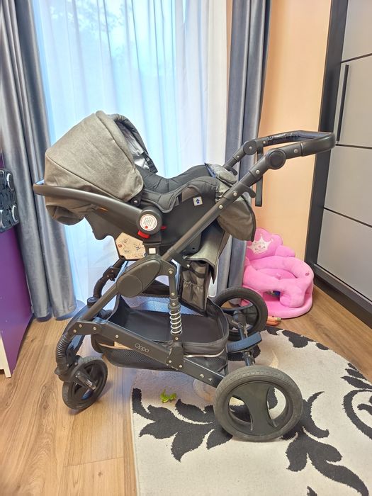 Vand cărucior coccole 3 in 1 și fotoliu bebe