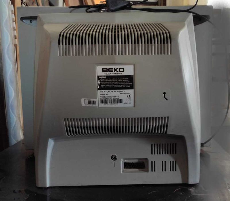 Продавам Телевизор Beko NR KK21T34, 21 инча, 52 см диагонал, работещ