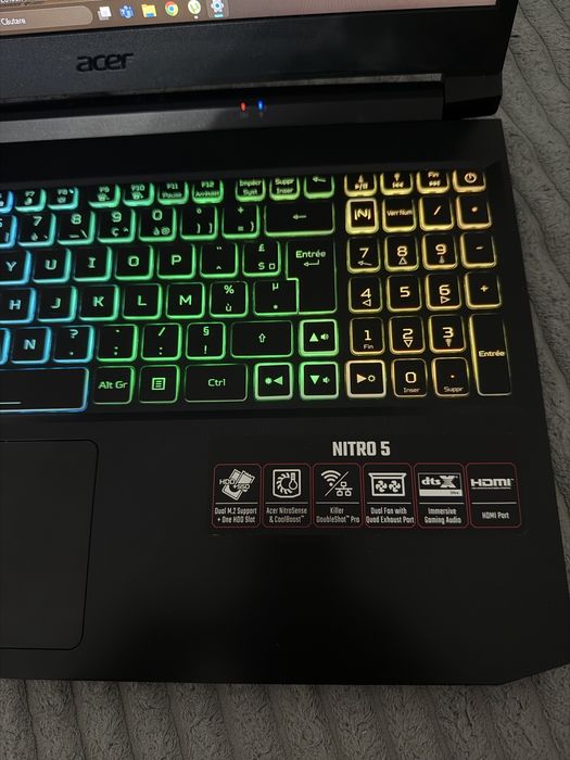Vand Laptop Acer nitro 5