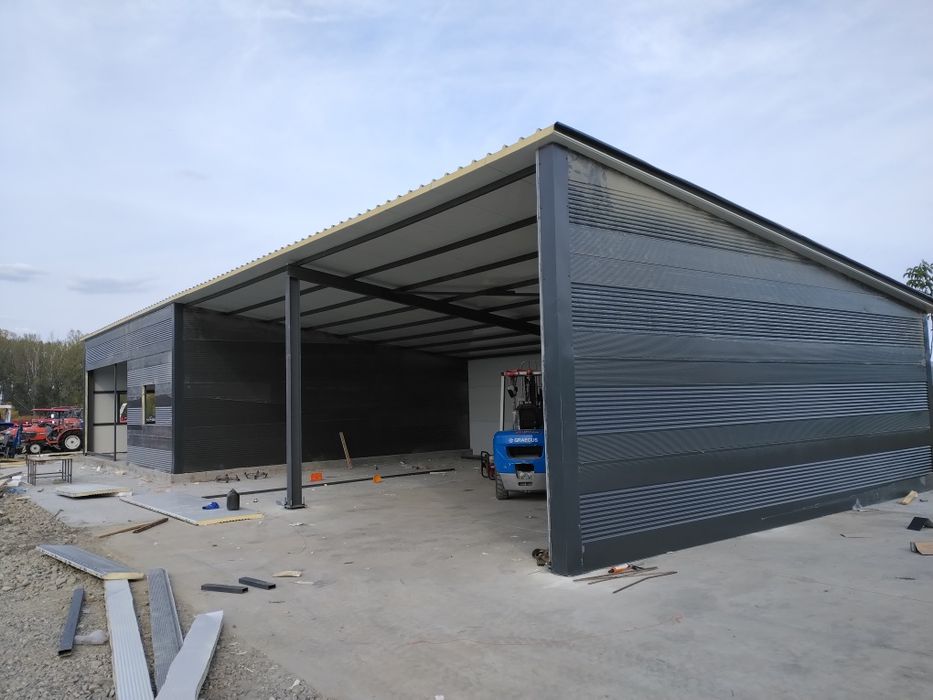 Vand hala metalică conform proiectului dvs lucrăm fără avans