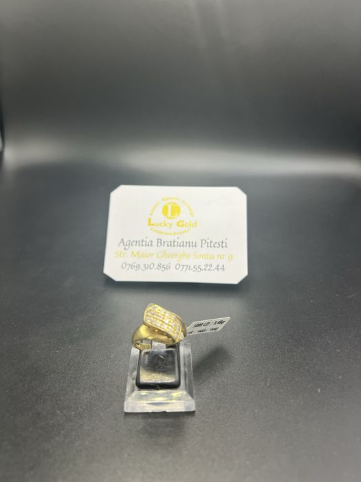 Inel aur 14k 3.45 gr marimea 18 cod 14449