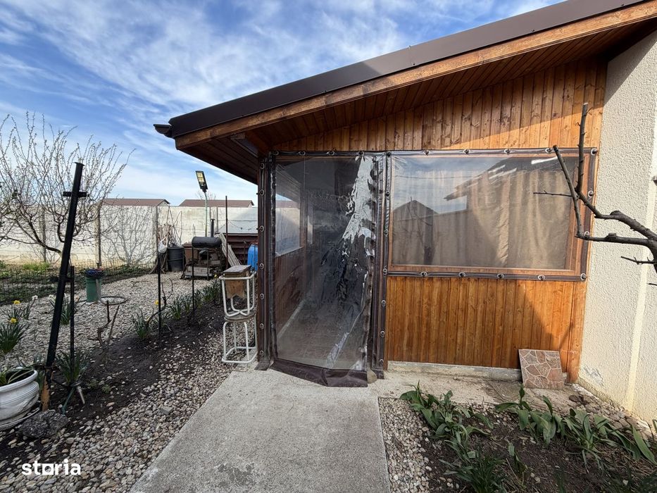 Casa individuala mobilata Teghes Domnesti cu 400mp teren