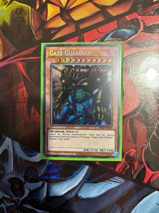 YuGiOh Gate Guardian Secret Rare MRD