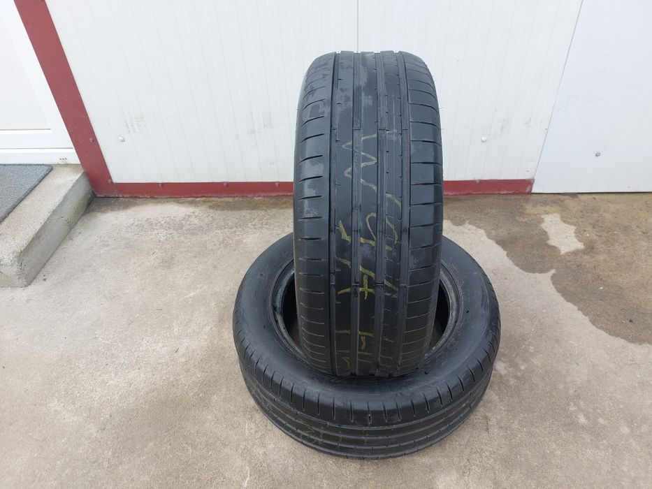 125 lei bucata! Doua anvelope vara 235 55 17 Dunlop dot 2021