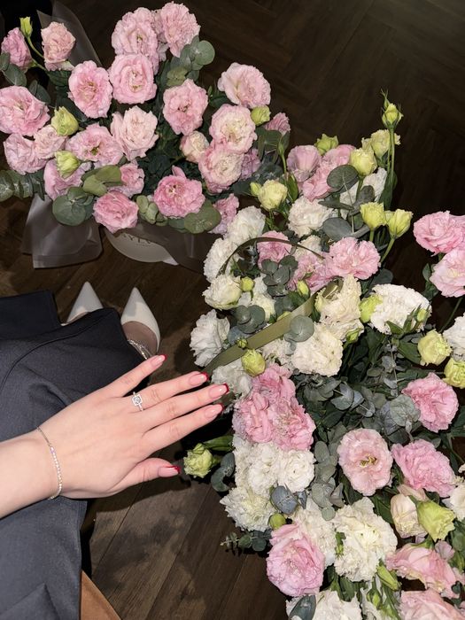 букеты цветов (лизиантусы)