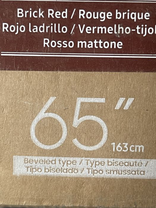 Rama tv samsung de 65"