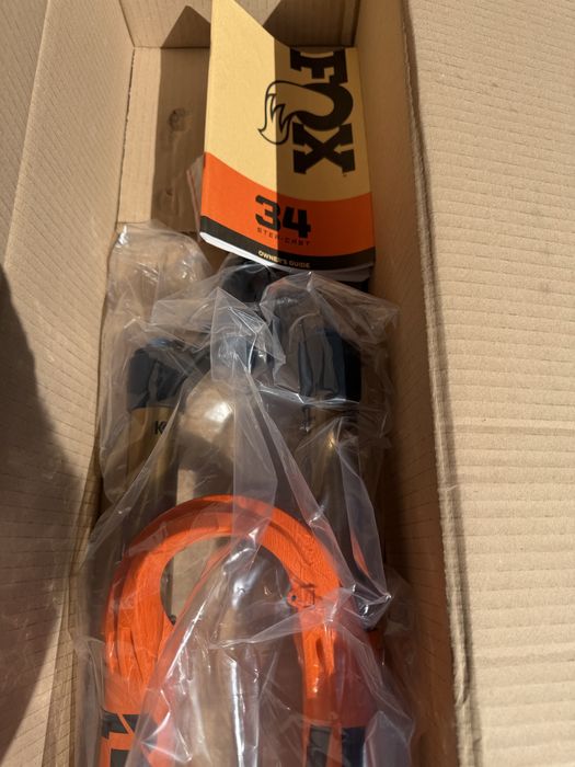 Furca Fox 34 120 K Float StepCast 29" GRIP SL 120 Remote-Adj Tapered Kabolt Boost
