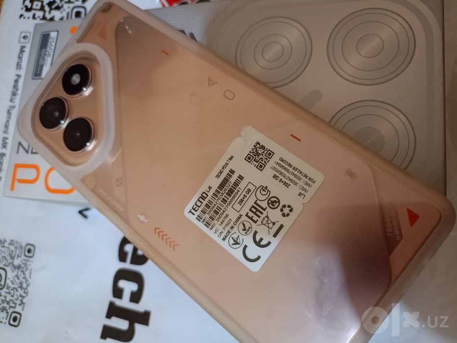 Techni pova neo 7 kafolati bor dakumentlari va pechati ham joyida