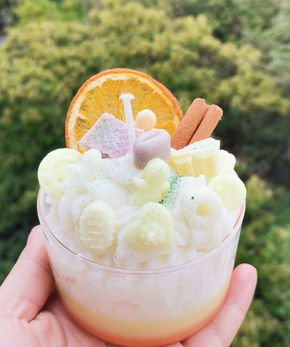 Чаши от Соев и гел восък