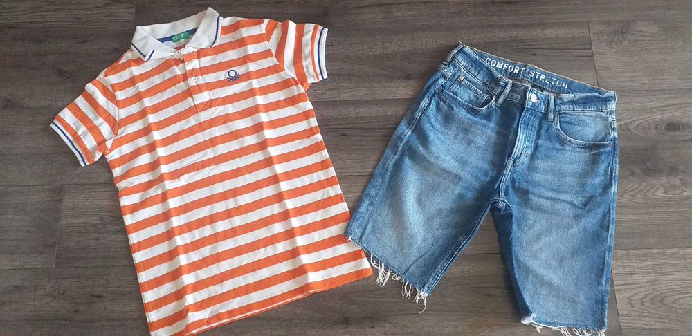 Детски фирмени оригинални дрехи размер 146-152/35-60лв.брой