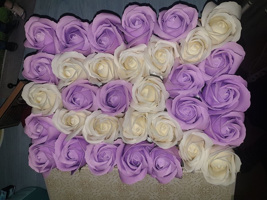 Aranjamente din flori de sapun