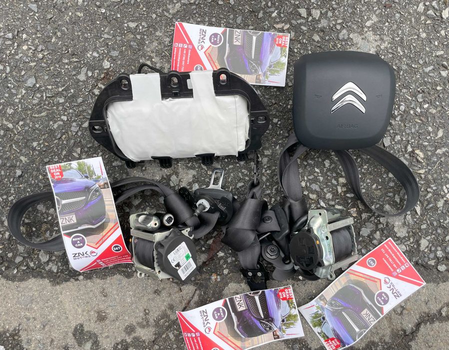 Citroen C3 III kit airbag volan pasager / set centuri / plansa de bord