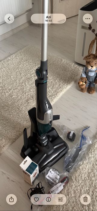 Aspirator fara fir Rowenta plus piese rezerva