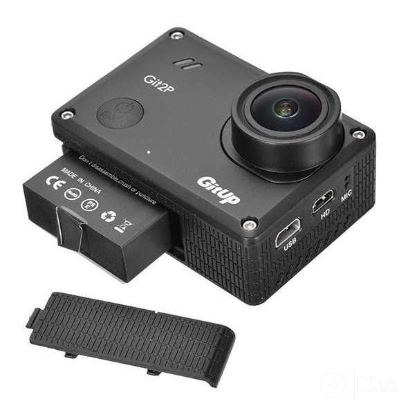 GitUp Git2P Pro 2K WiFi Экшн Камера 170 градусов