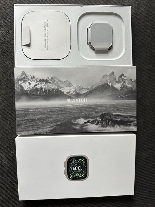 Apple Watch Ultra 3 49mm Black Tit  36m Гаранция