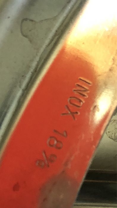 Плато INOX за сервиране на храна и плодове