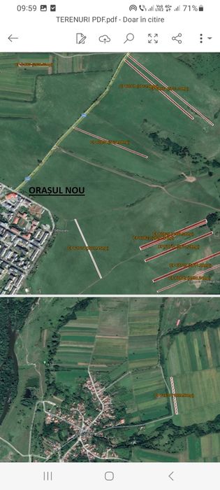 Teren extravilan in Calan 6.5 hectare