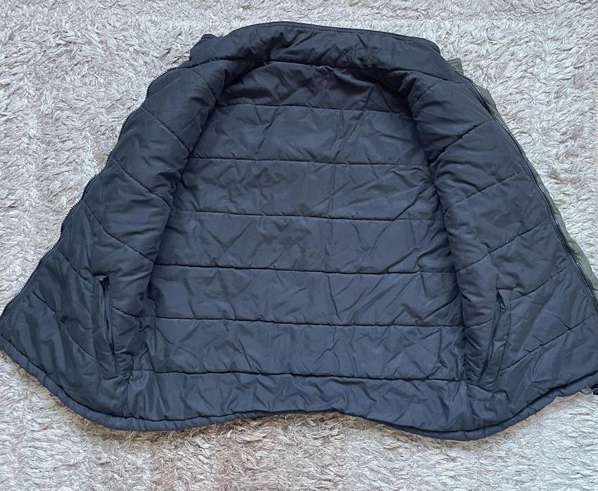 Vesta khaki/negru cu doua fete QsV