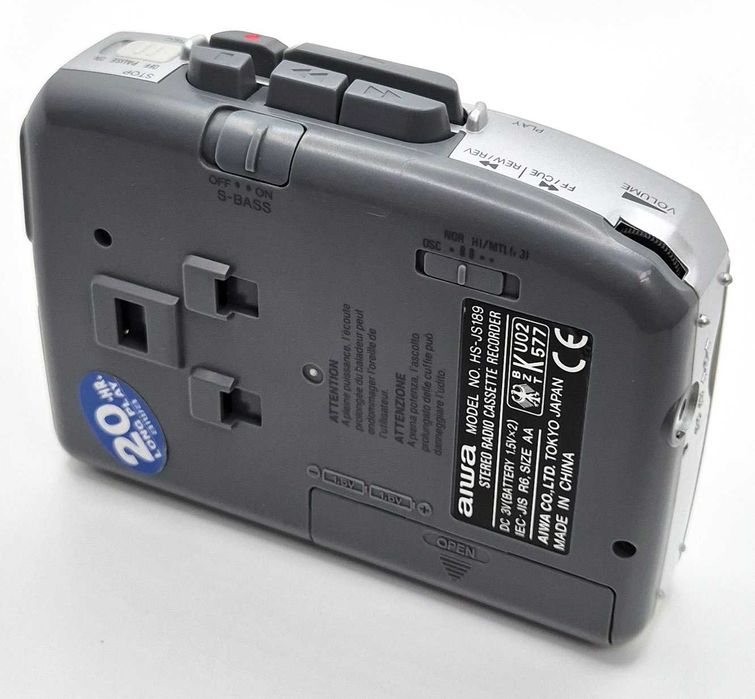 Уокмен с радио AIWA HS-JS189 (Walkman / Стерео рекордер)