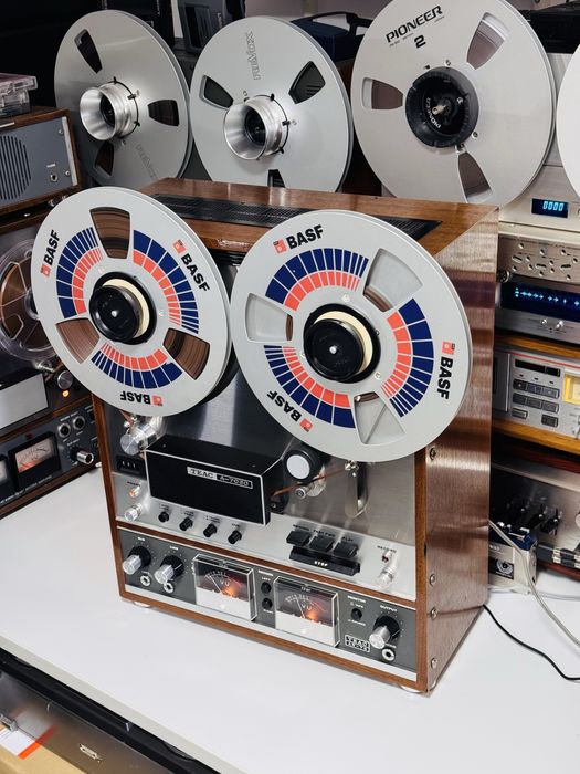 Magnetofon de colecție TEAC A-7030 + AR-70,stare foarte bună,2/4 piste