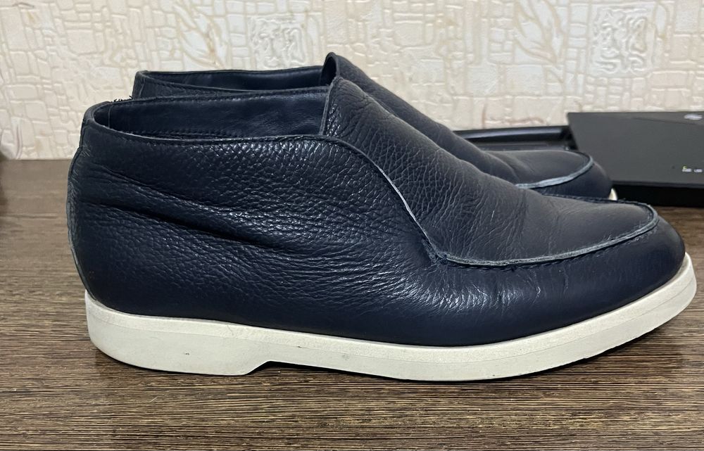 Кожаные мужские лоферы