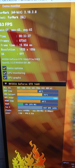 Видеокарта 1660GTX за 40000