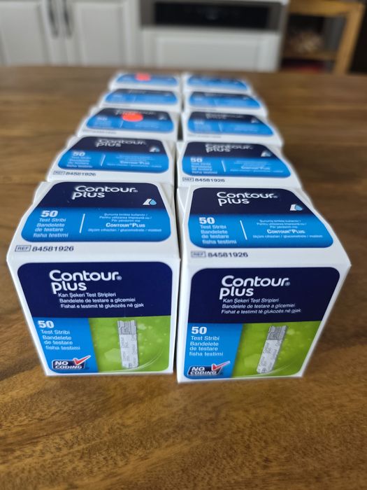 Contour plus Bandelete Glicemie