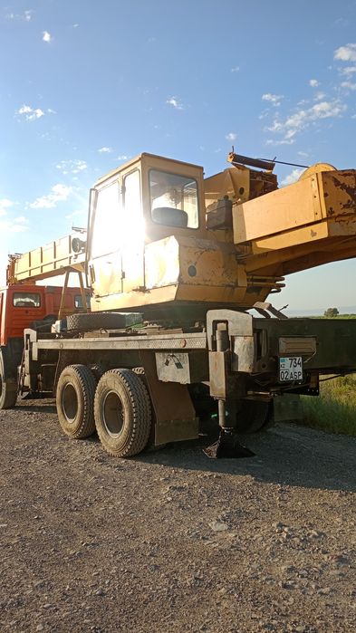 Автокран 25т китай, камаз