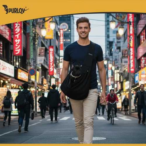 Чанта за домашен любимец / Транспортна чанта за куче и котка през рамо