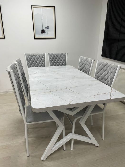 Стол со стульями, комплект