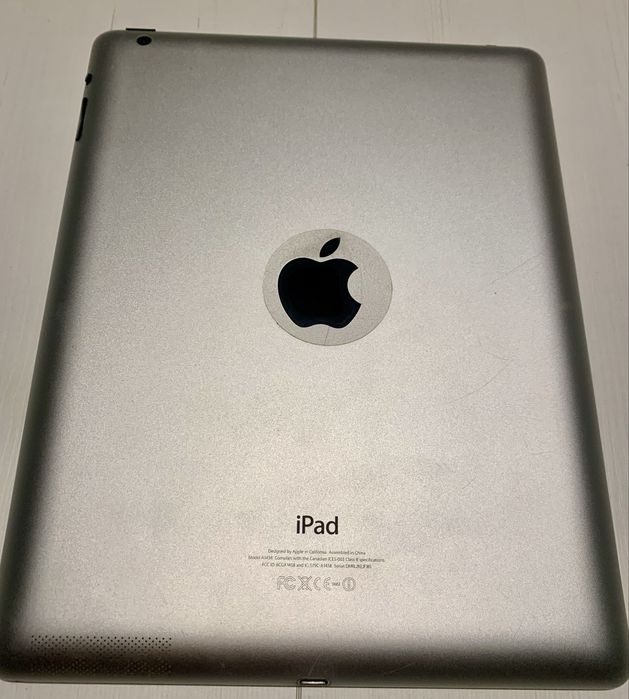 Ipad  4 wifi model A1458
