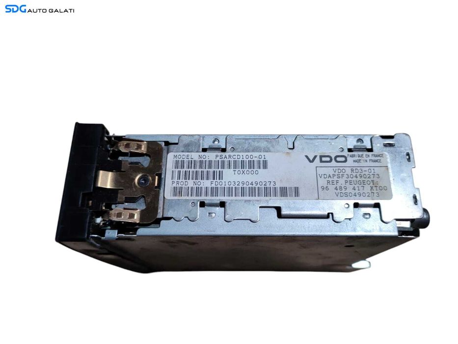 Unitate Radio CD Player Peugeot 307 2001 - 2008 Cod 96489417 [L5606]
