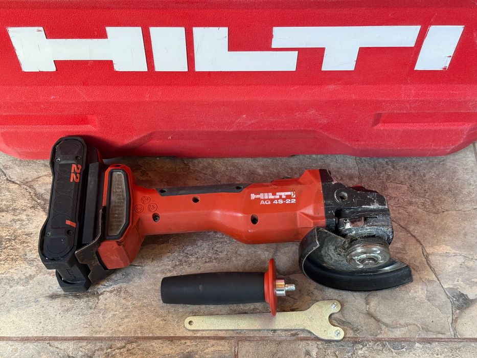 Hilti AG 4S-22-125 Nuron ъглошлайф + батерия 4Ah + куфар