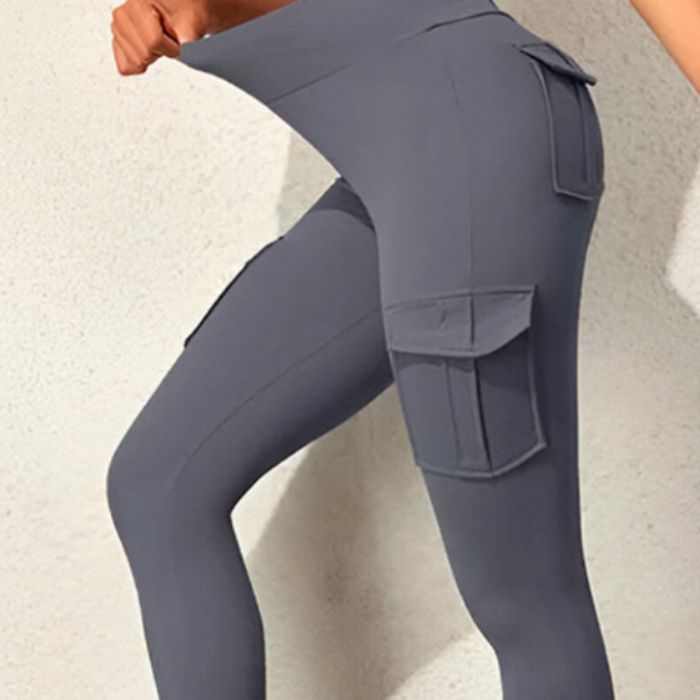 Дамски панталон с висока талия