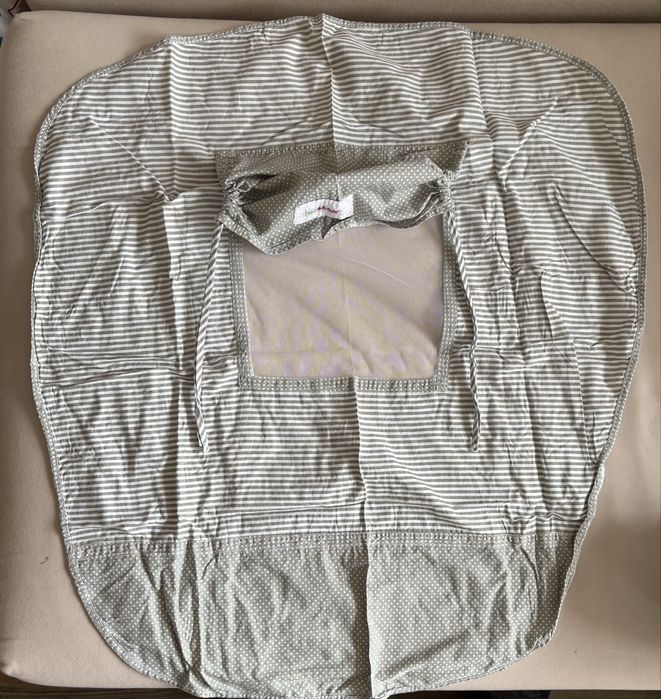 Minene облегалка за количка с протектори за колани и сенник