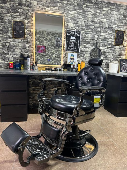 Vand post de lucru oglinda led blat si console